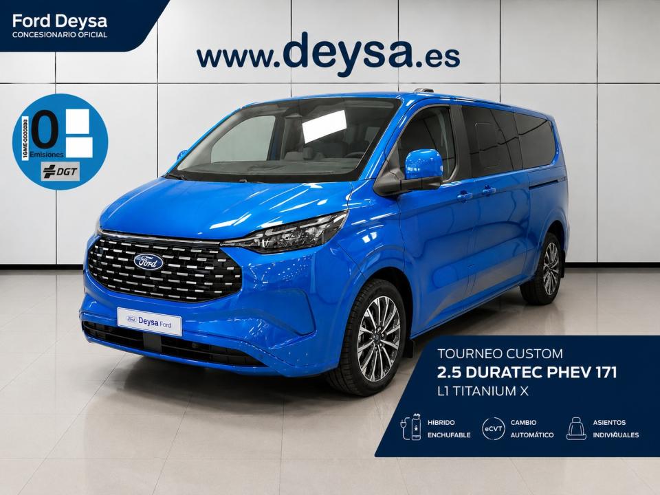 Ford Tourneo Custom 2.5 Duratec PHEV 171 L1 Titanium X eCVT 2026