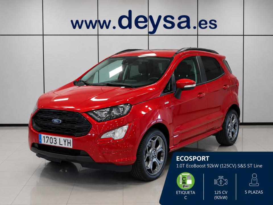 Ford EcoSport 1.0T EcoBoost 92kW (125CV) S&S ST Line 2022