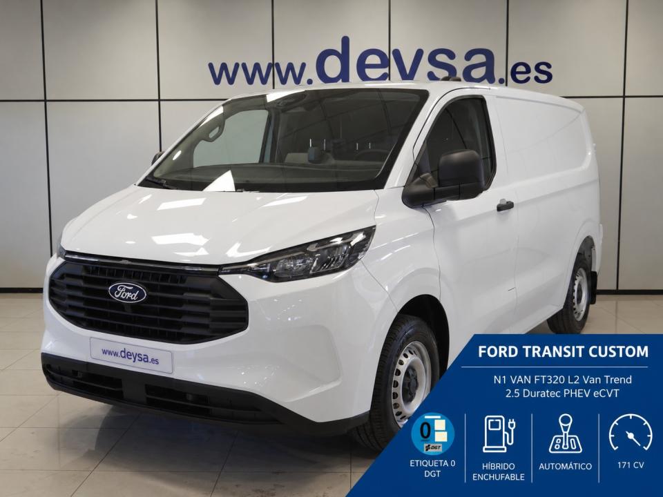 Ford Transit Custom Van 2.5 Duratec PHEV 171kW 320 L2 Trend 2026