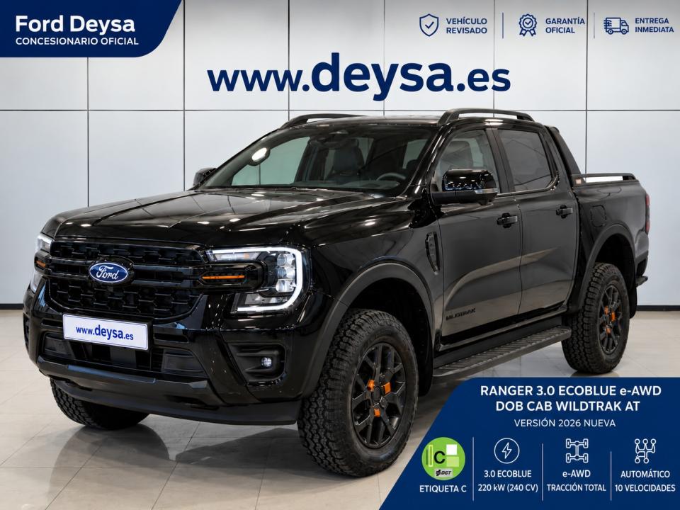 Ford Ranger 3.0 Ecoblue V6 e-AWD Dob Cab Wildtrack A 2026